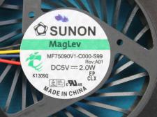 Вентилятор до ноутбука Sunon MF75090V1-C000-S99 №2